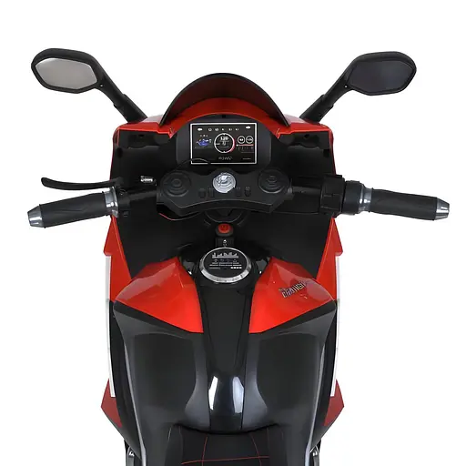 Электромобиль детский Bambi Мотоцикл Ducati M 6013EL-3 24V на аккумуляторе с USB музыкой и дополнительными колесами - фото 4