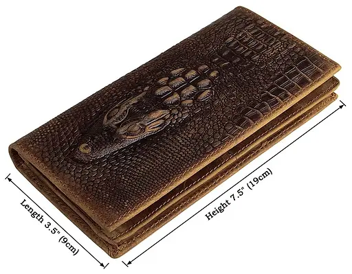 Чоловічий шкіряний гаманець Vintage 9x19 см acs0015242 - фото 3