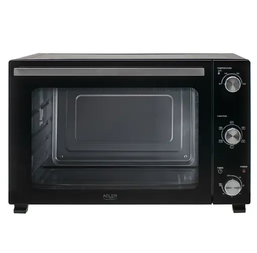 Електрична духовка Adler AD 6028 60 л 2000 Вт гриль конвекція 5 режимів таймер аксесуари - фото 3