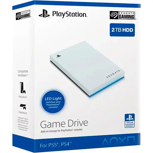 Внешний жесткий диск Seagate Game Drive 2TB для PlayStation (STLV2000201) [139920] - фото 7