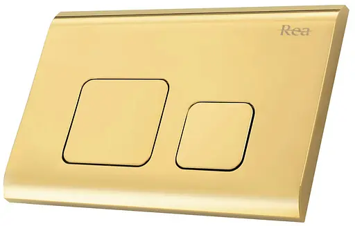 Кнопка змиву для інсталяції Rea F Light gold REA-E9853, Золотий - фото 3