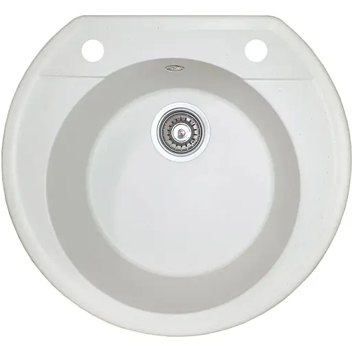 Гранітна кухонна мийка Romzha Janta Biela (102) - фото 1