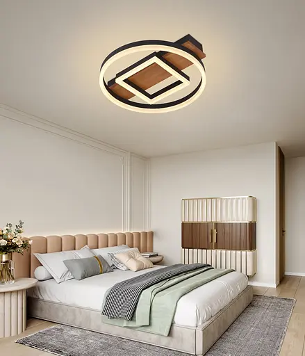 Світлодіодна люстра MTD138 Дерево - фото 4