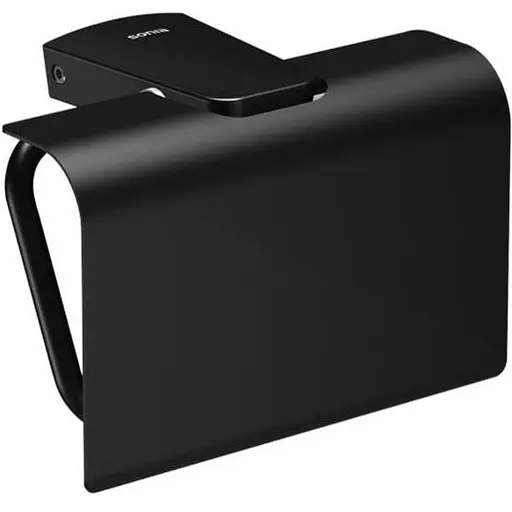 Держатель туалетной бумаги Sonia S6 Black 166473 Черный - фото 1