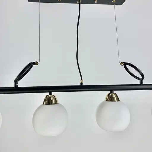 Видовжений світильник на 4 плафони Line.F Колір плафона Прозорий - фото 7