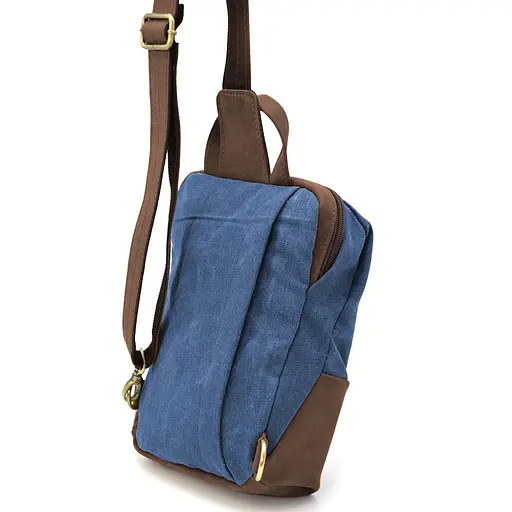 Кожаная сумка-слинг Tarwa 28х22х7 см sum0025527 - фото 3