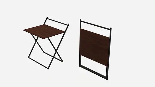 Стіл трансформер Компакт 3 750x790x720 Чорний метал ДСП Венге Магія 16 мм FRD-105404 - фото 6