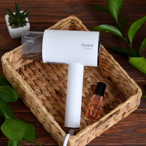 Потужний професійний складаний фен для сушіння волосся Magio MG-155 фен дорожній - фото 6