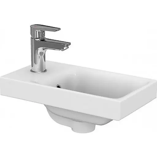 Тумба для ванной комнаты Cersanit Cet В08 с умывальником Cersanit Moduo 40 см Белый UN509-046 30412 - фото 6