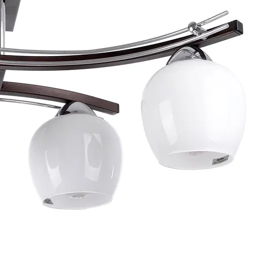 Люстра потолочная Brille классическая в зал E27 60W BR (LK-543C/4) - фото 3