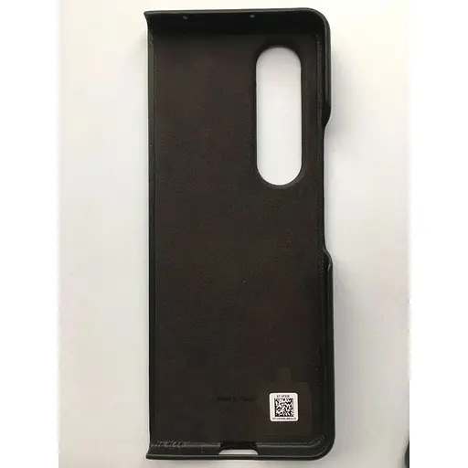 Оригінальний шкіряний чохол Samsung Leather Cover F936 Galaxy Z Fold4 Black - фото 8