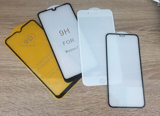 Защитное стекло Xiaomi Redmi Note 7 5D Full Glue черное - фото 6