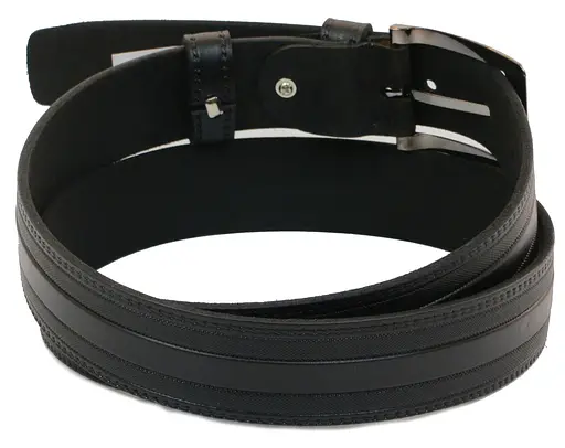 Ремінь шкіряний Skipper чоловічий 113-133х3,5 см acs0017537 - фото 3