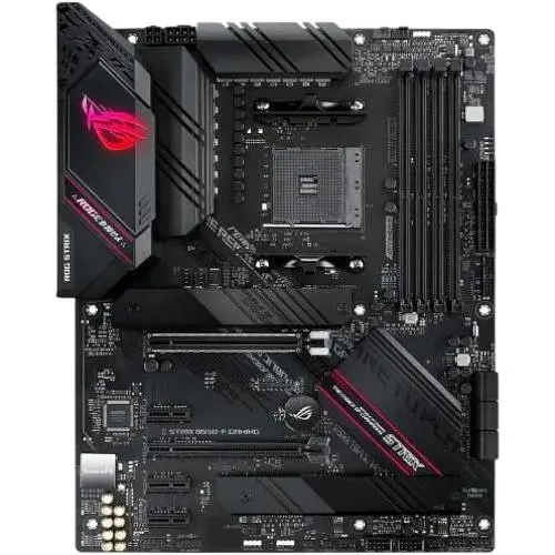 Материнская плата Asus Rog Strix AM4 (B550) B550-F Gaming, B550, 4xDDR4, CrossFire, Int.Video (CPU), 6xSATA3, 2xM.2, 1xPCI-E 16x 4.0, 1xPCI-E 16x 3.0, 3xPCI-E 1x 3.0, ROG SupremeFX, I225-V, 8xUSB3.2/4xUSB2.0, HDMI/DP, ATX
