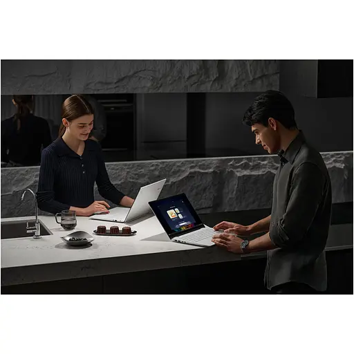 Ноутбук Acer Swift Edge 14 AI OLED SFE14-51T-7947 ​​з процесором Intel Core Ultra 7 256V pana la 4.8GHz, 14" 2.8K, 120Hz, OLED, сенсорний, 16GB LPDDR5X RAM, 1TB SSD Home, Pearl білий - фото 17