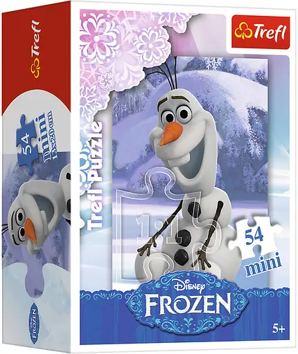 Набір Пазли - (54 елм. Міні) - "Крижана країна" / Дісней Крижане серце 2 - фото 1