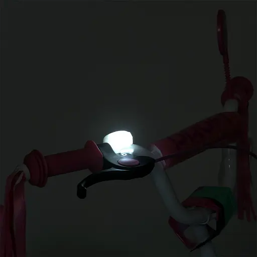 Велосипед дитячий MB 16052-1, 16 дюймів, фіолетовий - фото 3