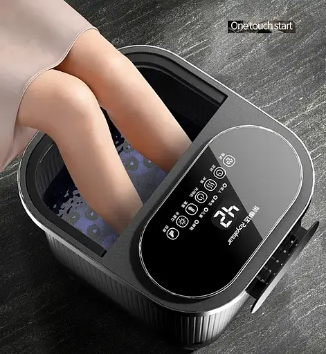 Гидромассажная ванночка для ног Royalstar - A8 с массажными роликами + подогревом воды - фото 6