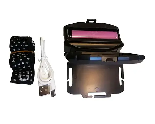 Аккумуляторный налобный фонарь Headlight HC-618S 5 режимов работы сенсорное управление Пластик IPX6 Черный - фото 6