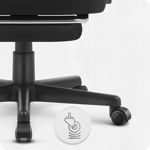 Крісло Cabro C502 LED Black тканина - фото 4