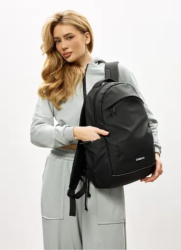 Жіночий рюкзак Sambag Zard Neo чорний 43 х 27 х 13 см (25000064) - фото 2
