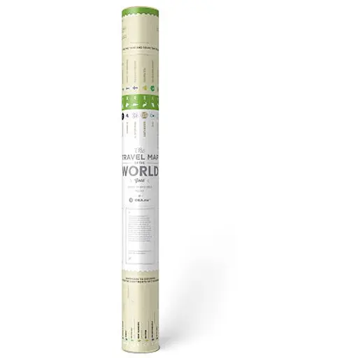 Скретч карта мира 1DEA.me Travel Map Gold World (рус.) (13001) - фото 1