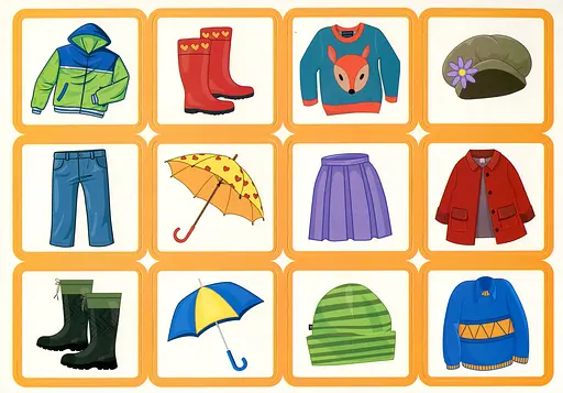 Дидактична гра. Весняний одяг - фото 3