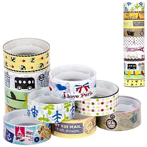 Набір декоративний Скотч Bambi №64, 1,5 см x 2 м - фото 1