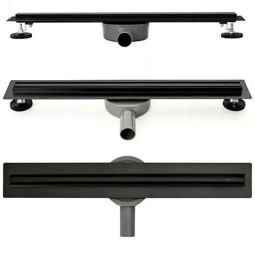 Душевой канал Rea Neo Slim Pro black 100 см REA-G8904 - фото 3