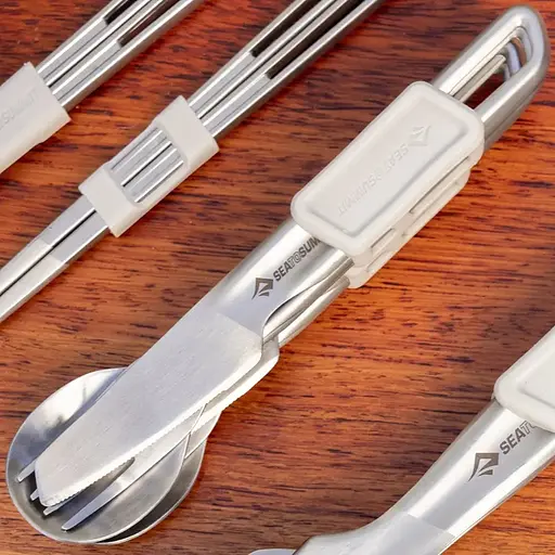 Набор столових приборов Sea To Summit Detour Stainless Steel Cutlery Set (1033-STS ACK036021-121801) - фото 4