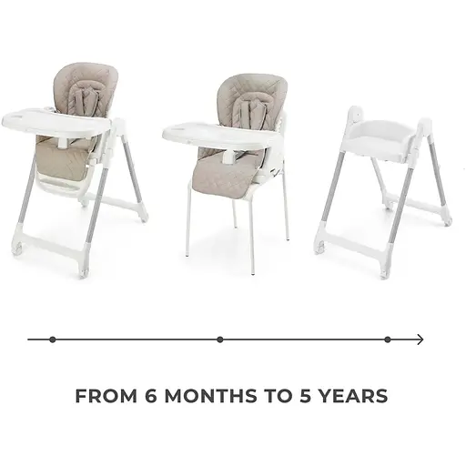 Стульчик для кормления Kinderkraft Tulo Beige (KHTULO00BEG0000) - фото 2