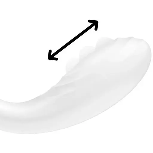 Вибратор Satisfyer Rrrolling Pleasure Белый Перлинная - фото 2
