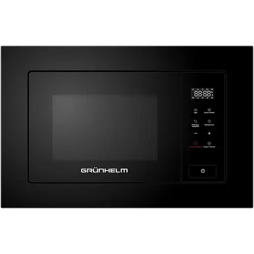 Мікрохвильова піч вбудована Grunhelm GBMW 20MB800 800 Вт 20 л чорна (131862)