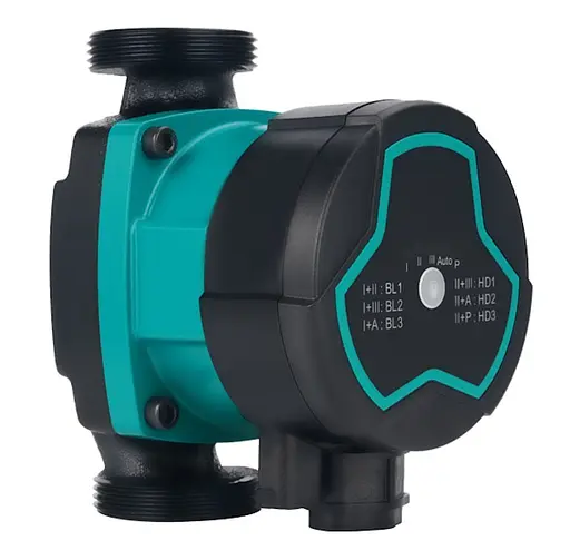 Циркуляционный насос Aquatica GPA25-4/130 III энергосберегающий, 5-25Вт Hmax 4м Qmax 47л/мин Ø1½" 130мм + гайки (774042) - фото 2