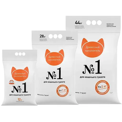 Деревянный наполнитель №1, 3 кг - фото 2