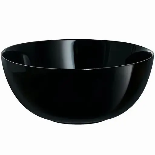 Салатник Luminarc Diwali black круглый стеклокерамика d21 см черный (P0790)