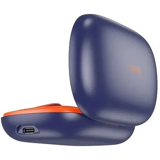 Навушники бездротові Hoco EQ4 Graceful true wireless headset до 12 годин сині - фото 3