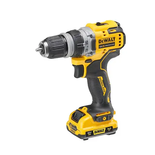 Дриль-шурупокрут DeWalt безщітковий XR Li-Ion 12 В зі змінними насадками (DCD703L2T)