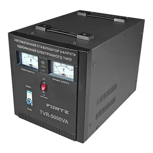 Стабілізатор напруги релейний Forte TVR-5000VA 5 кВт (28988) - фото 2