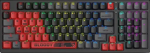 Клавиатура A4Tech Bloody S98 Sports RGB Red Black