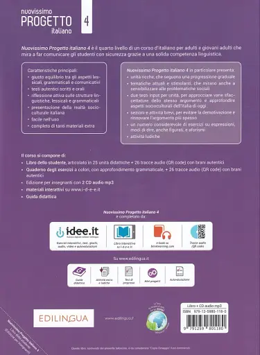 Progetto Italiano Nuovissimo 4 (C2) Libro dell’insegnante + CD Audio - фото 2