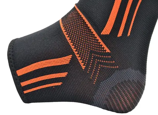 Бандажи на голеностоп Power System PS-6022 Ankle Support Evo Black/Orange L (пара) (PS_6022_L_Black/Orange) - фото 3