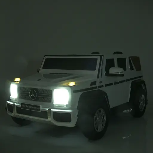 Електромобіль дитячий Bambi Mercedes-Maybach G650 M 6150AL-1 24V гумові колеса до 15 км/год - фото 8