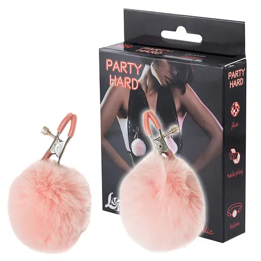Зажимы на соски Lola games Party Hard Angelic розовый - фото 3