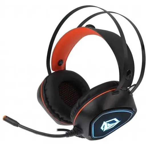 Дротова гарнітура Meetion Gaming Backlit MT-HP020, USB, 2х3.5mm, 1.8m, black