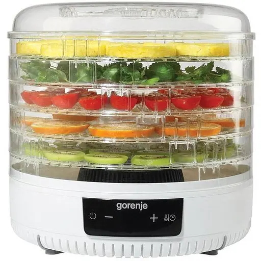 Сушарка для фруктів і овочів Gorenje FDK 500 GCW (KYS-336F6) (6401183)