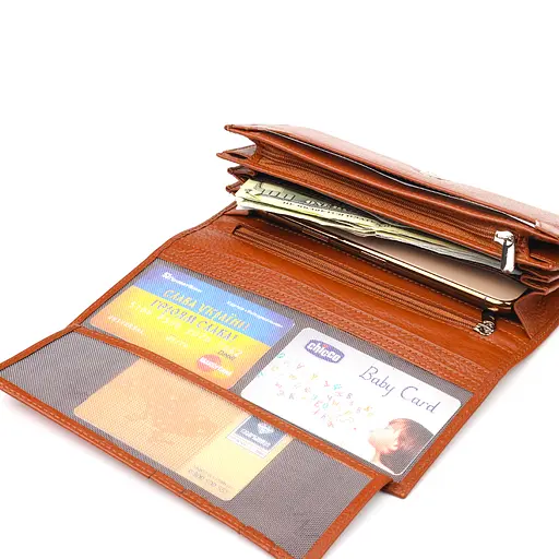 Женский кожаный кошелек Canpellini 19.2х10.2х2.5 см acs0025076 - фото 5