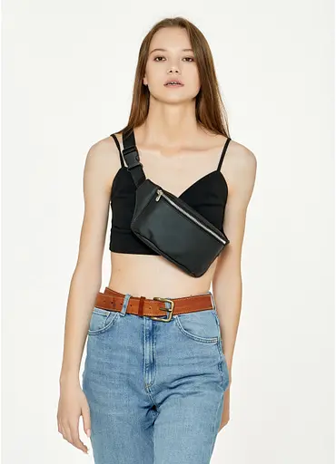 Жіноча сумка на пояс (бананка) Sambag 22х12х4 см sum0010841 - фото 2