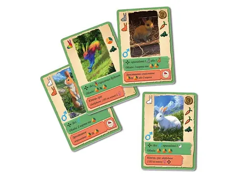 Настольная игра Woodcat Кролики (Coney) (укр.) (ВР_КРЛК) - фото 3
