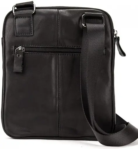 Мужская сумка-мессенджер черная TIDING BAG sum0028773 - фото 2